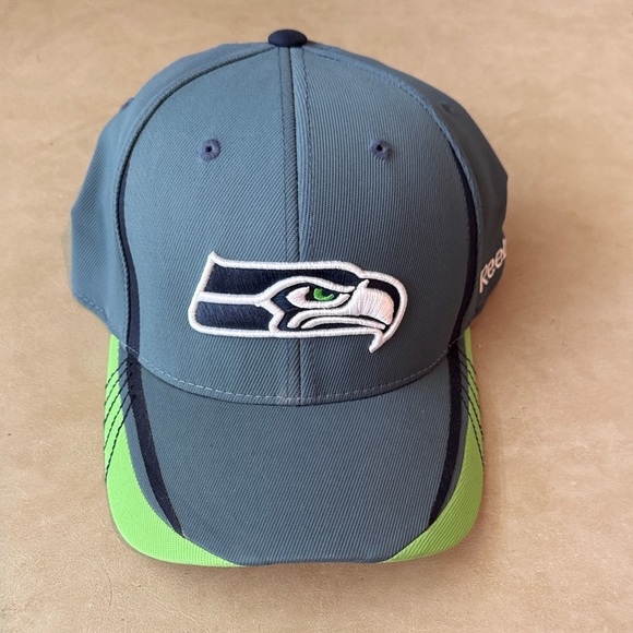 Reebok Other - Reebok Gray and Lime Cap with Embroidered Logo